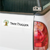 Niedlicher Baum Hugger Entwurf Autoaufkleber (Auf Lkw)