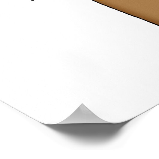 niedlicher Baum Poster (Ecke)