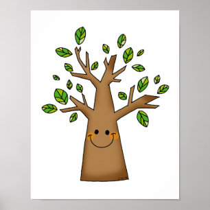 niedlicher Baum Poster