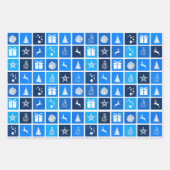 Niedlicher Baum-Rentier Geschenkpapier Set (Vorderseite 2)