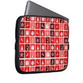 Niedlicher Baum-Rentier Laptopschutzhülle (Vorne Rechts)