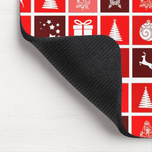 Niedlicher Baum-Rentier Mousepad (Ecke)