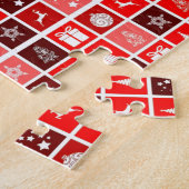 Niedlicher Baum-Rentier Puzzle (Seite)