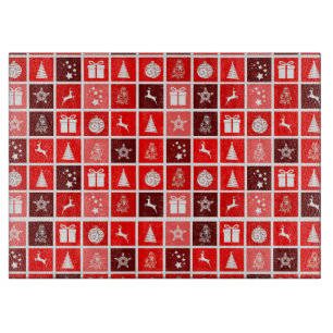 Niedlicher Baum-Rentier Schneidebrett