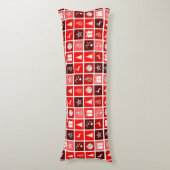 Niedlicher Baum-Rentier Seitenschläferkissen (Vorderseite Vertikal)