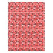 Niedlicher Baum-Rentier Tischdecke (Vorderseite)