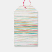 Niedlicher Baum Rex Dinosaur Weihnachtsbaum Kinder Geschenkanhänger (Rückseite)