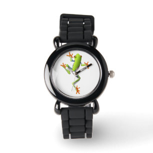 Niedlicher Baumfrosch Armbanduhr