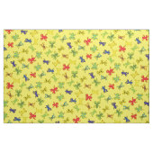 Niedlicher Baumfrosch Farbiger Cartoon Kinder Stoff (Fat Quarter (45,7 x 55,9 cm))