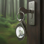 Niedlicher Baumfrosch, kundenspezifisch Schlüsselanhänger