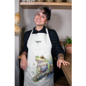 Niedlicher Baumfrosch, kundenspezifisch Schürze