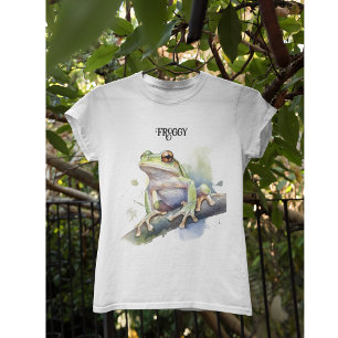 Niedlicher Baumfrosch, kundenspezifisch T-Shirt