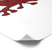 niedlicher Baumfrosch Poster (Ecke)