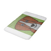 Niedlicher Beagle Bath Mat Badematte (Schrägansicht)