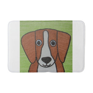 Niedlicher Beagle Bath Mat Badematte