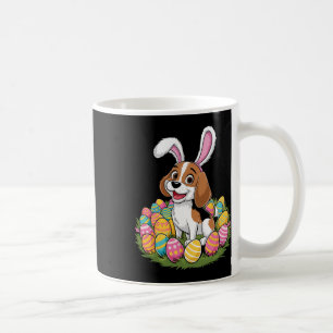 Niedlicher Beagle Bunny Oars Ostereier Happy Easte Kaffeetasse