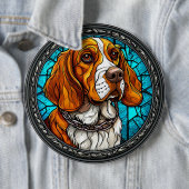 Niedlicher Beagle Button (Beispiel)