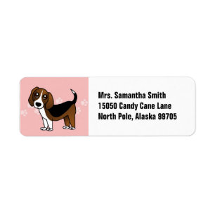 Niedlicher Beagle-Cartoon-Hund