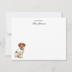 Niedlicher Beagle Dankeskarte