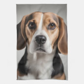 Niedlicher Beagle Geschirrtuch (Vertikal)