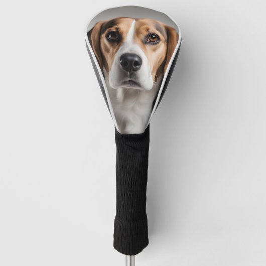 Niedlicher Beagle Golf Headcover (Vorderseite)