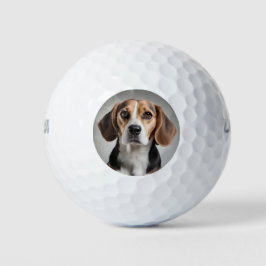Niedlicher Beagle Golfball
