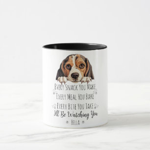 Niedlicher Beagle Hund Funny Custom Tasse