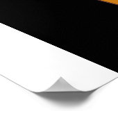 Niedlicher Beagle-Hund lügt Poster (Ecke)