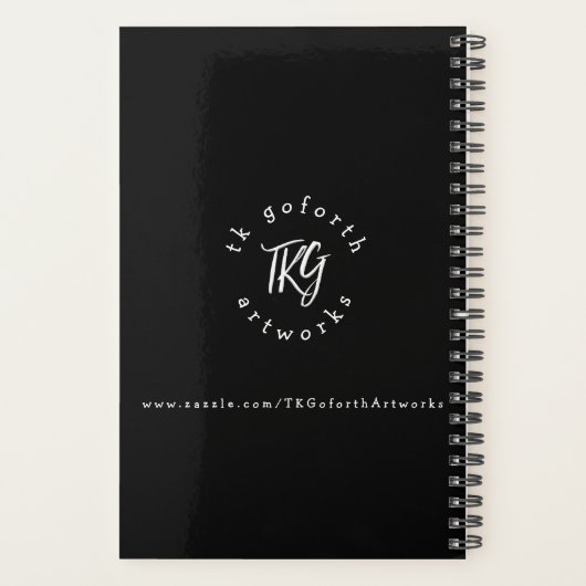 Niedlicher Beagle Hund Moderner Trend Planer (Rückseite)