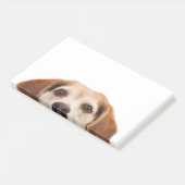 Niedlicher Beagle Hund Moderner Trend Post-it Klebezettel (angewinkelt)