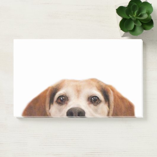Niedlicher Beagle Hund Moderner Trend Post-it Klebezettel (Büro)