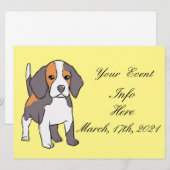 Niedlicher Beagle Hund Rasse Thunder_Cove (Vorne/Hinten)