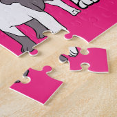 Niedlicher Beagle Hund Rasse Thunder_Cove Puzzle (Seite)