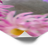 Niedlicher Beagle Hund Welpe in einer Milchkieferf Poster (Ecke)