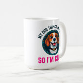Niedlicher Beagle Kaffeetasse (VorderseiteRechts)
