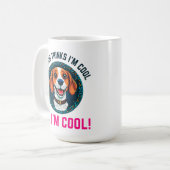 Niedlicher Beagle Kaffeetasse (Vorderseite Links)