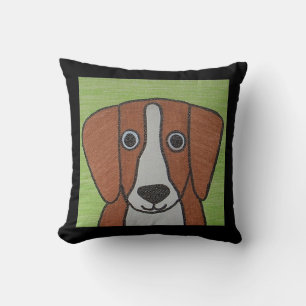 Niedlicher Beagle-Kissen Kissen
