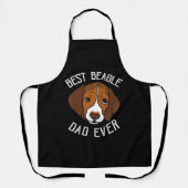Niedlicher Beagle Lover Geschenk Bester Beagle Vat Schürze (Vorderseite)