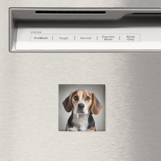 Niedlicher Beagle Magnet (In Situ (Geschirrspüler))
