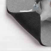 Niedlicher Beagle Mongrel Mousepad (Ecke)