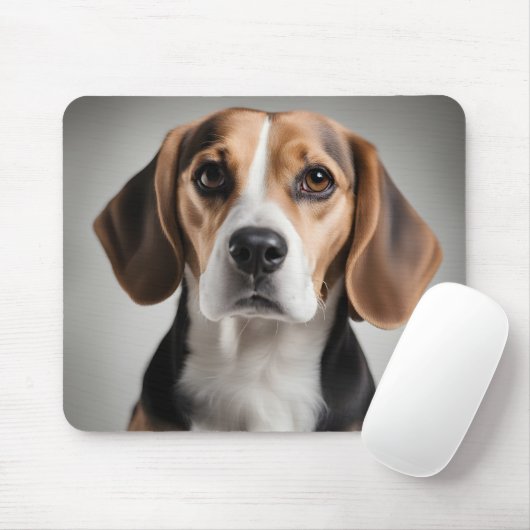 Niedlicher Beagle Mousepad (Mit Mouse)