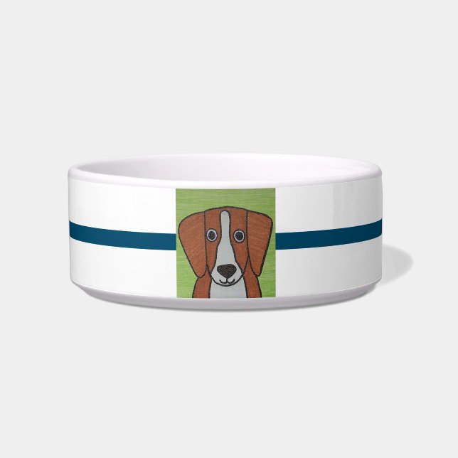 Niedlicher Beagle Napf (Vorderseite)