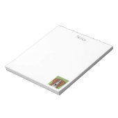 Niedlicher Beagle Notepad Notizblock (Rotiert)