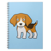 Niedlicher Beagle Notizblock (Vorderseite)