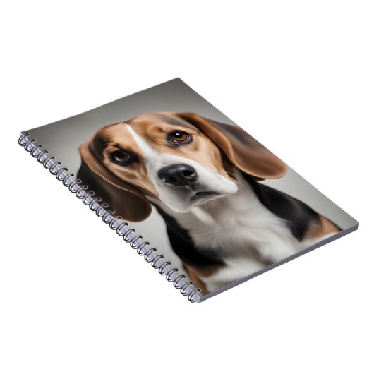 Niedlicher Beagle Notizblock (Rechte Seite)