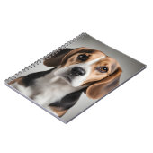 Niedlicher Beagle Notizblock (Linke Seite)