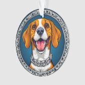Niedlicher Beagle Ornament (Vorderseite)