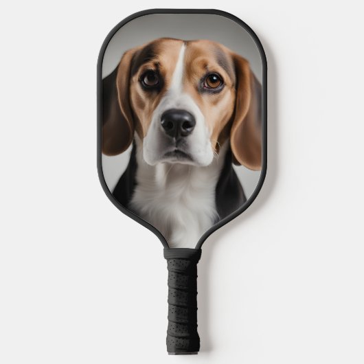 Niedlicher Beagle Pickleball Schläger (Vorderseite)