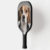 Niedlicher Beagle Pickleball Schläger (Links)