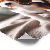 Niedlicher Beagle Poster (Ecke)